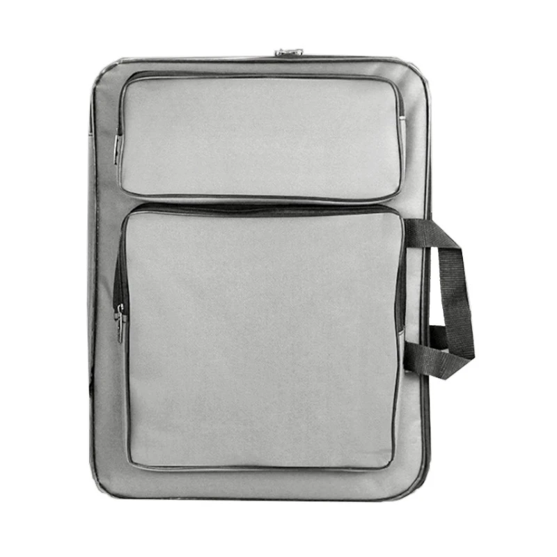 Artist Carry Case Bag Portable Waterproof Canvas Shoulder Bag Painting Pad Backpack for Sketching Painting LX9A