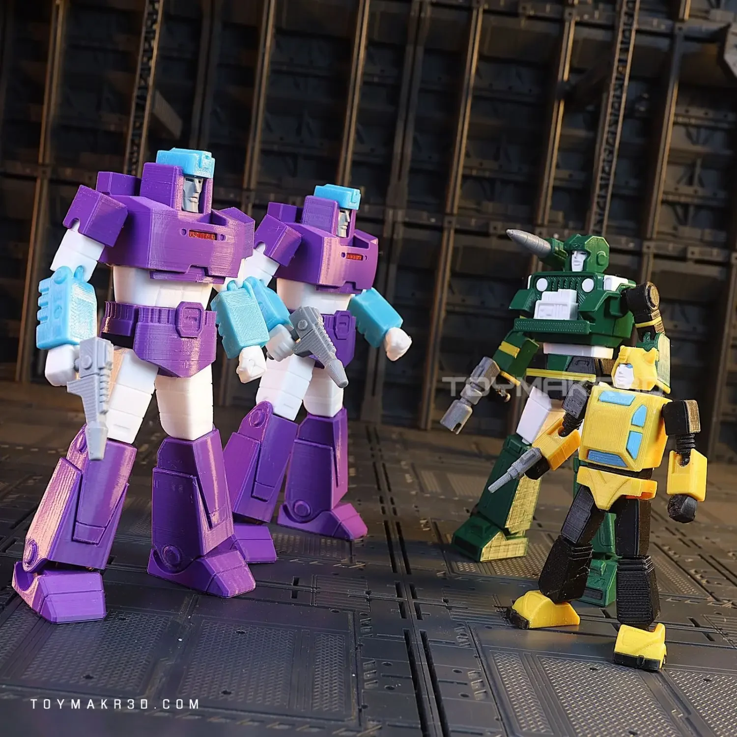 

3D Printing Assembled Multi-joint Movable Robot Doll of Hand-operated Mecha Model