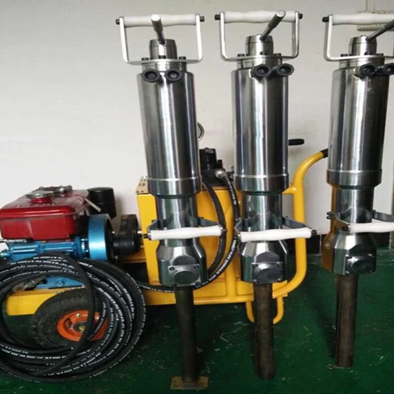 Diesel Hydraulic Rock Splitting Machine Efficient Hydraulic Stone Breaking Splitter Urban Construction Equipment