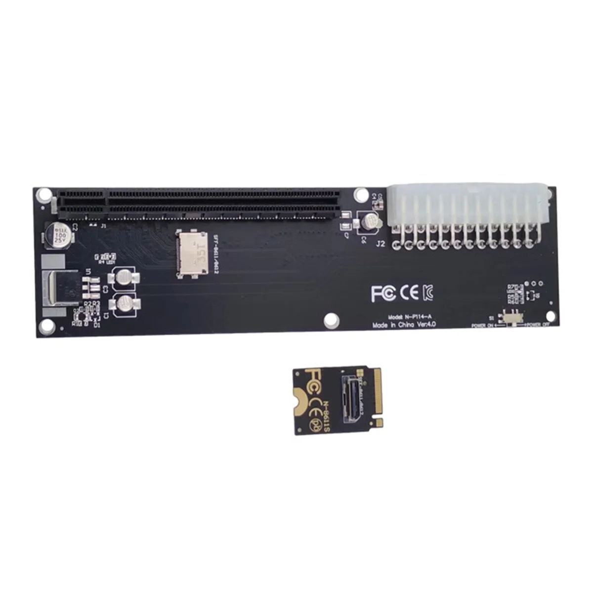 PCI-E 3.0 M-Key M.2 para Oculink Host Adapter para GPD Win Max2, placa gráfica externa, SSD, SFF-8612, SFF-8611