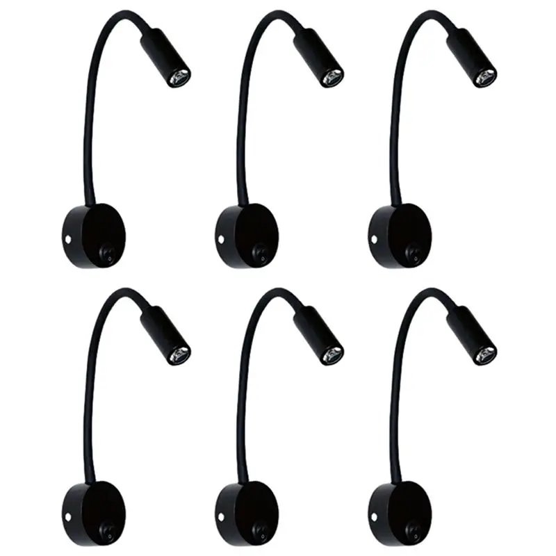 Exquisite-Bedside Working Study Reading Lamp Wall Lamp Sconces 3W LED Book Lamp Wall Night Light LED For Bedroom Dormitory