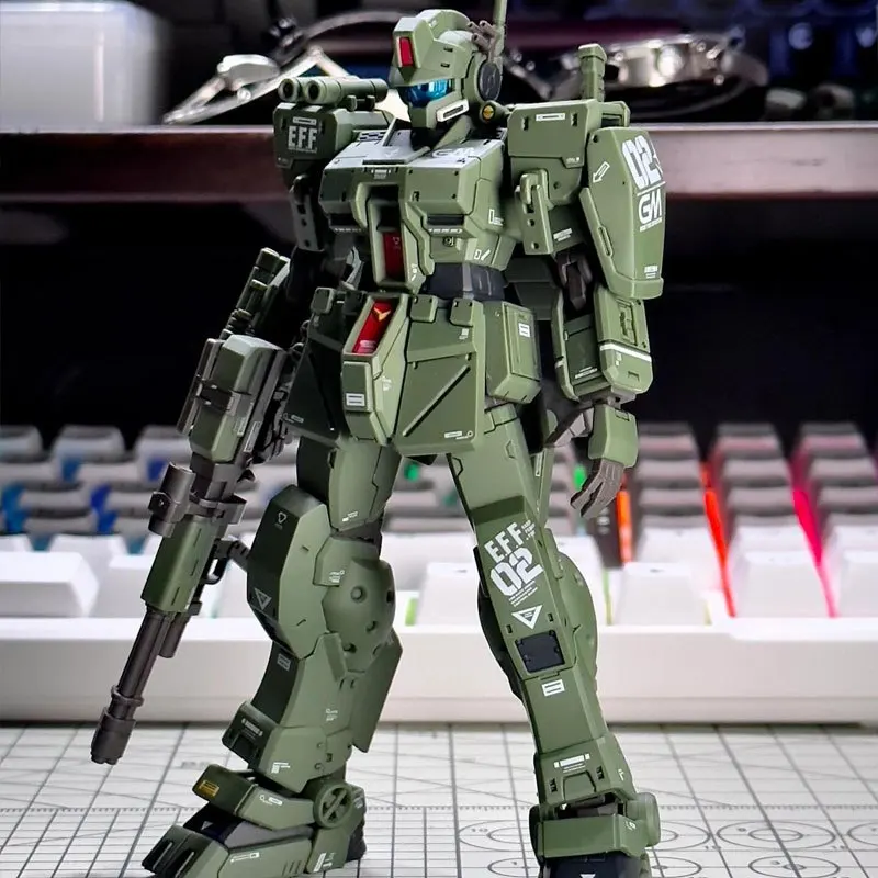 

Модель JMS HG 1/144 GM Spartan, сборный набор, цвет «Зеленые джунгли», коллекционная фигурка, украшение для стола, подарок для любителей моделей