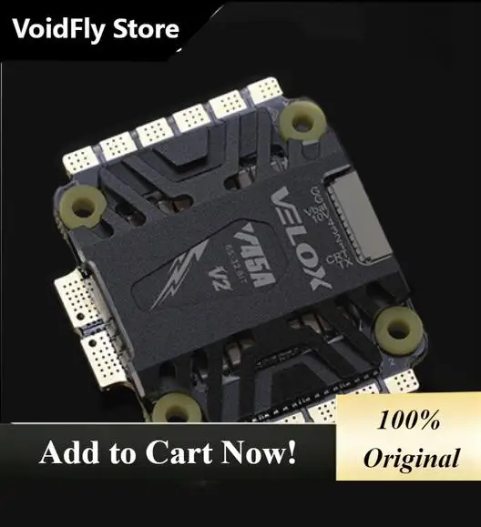 VoidFly TMOTOR V45A 6S 45A ESC BL32 4in1 Speed Controller 3~6S Lipo FPV Racing F4 F7 F722 F405 Stack Matek Geprc Iflight 170-450