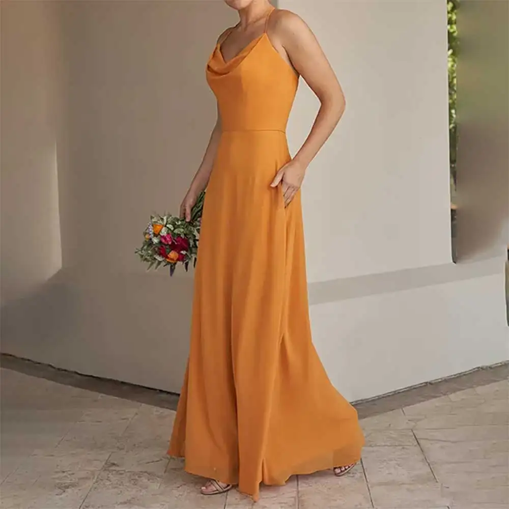 

Sexy Backless Spaghetti Strap A-line Evening Dress for Women Prom Dresses Formal Cocktail Dresses Elegant Vestidos De Fiesta