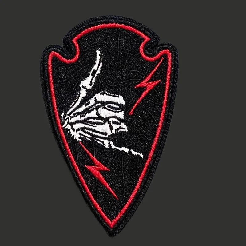 SHAKASPEAR Patch Military Morale Badge Embroidery Hook and Loop Backpack Clothing Decorative Accessories Sticker Armband