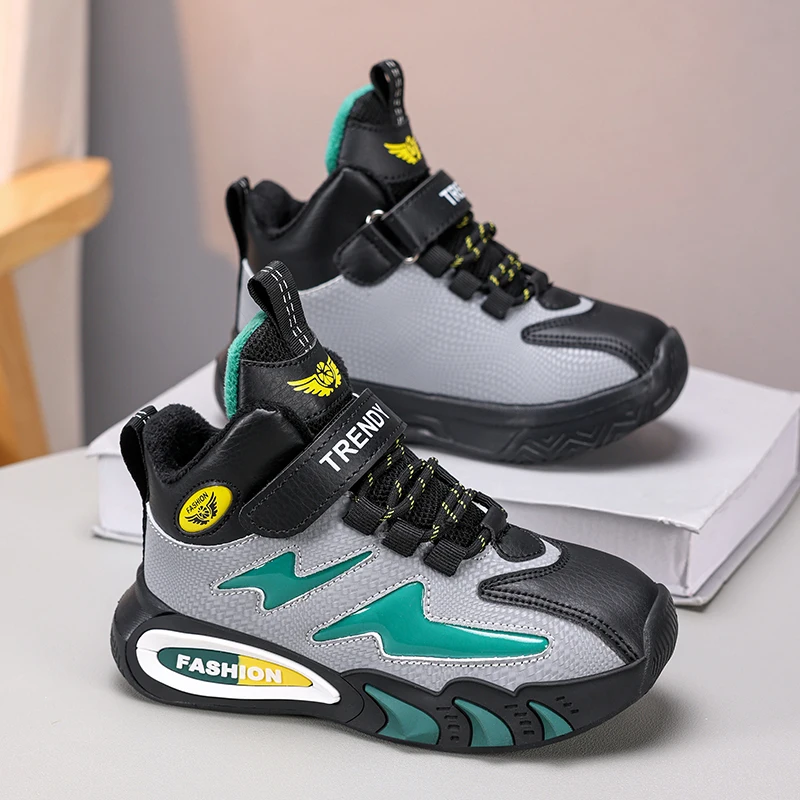 

Новинка 2025 года, оригинальная детская спортивная обувь, легкие повседневные кроссовки на шнуровке для бега в кампусе, мягкая износостойкая повседневная обувь с отскоком