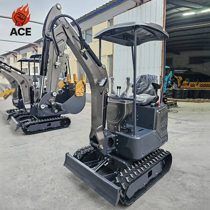 

Euro5 Epa Micro Hydraulic Excavator Customized Kubota Engine Mini Crawler Excavator Mini Excavator 1 Ton for customized