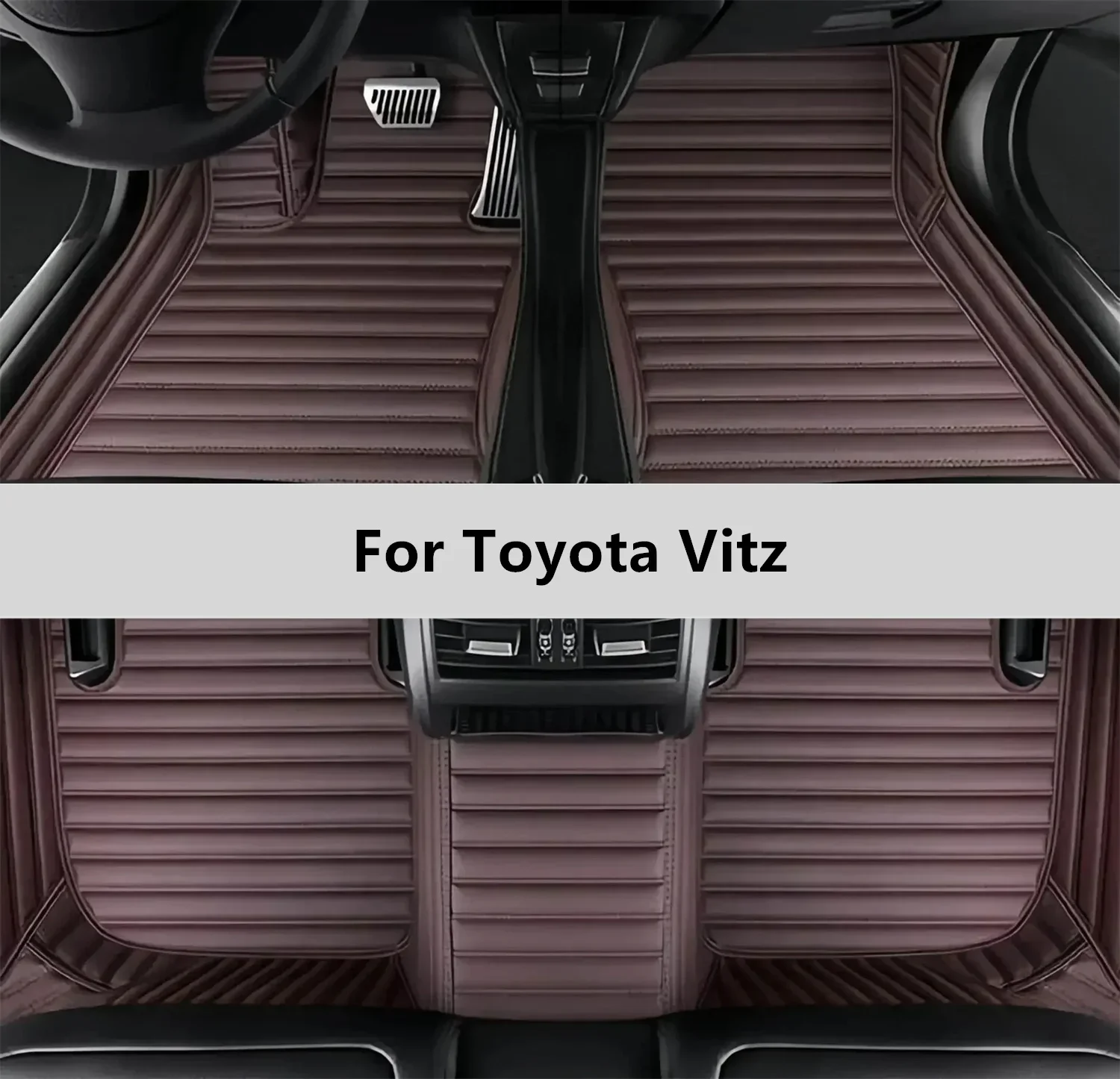 

Автомобильные коврики на заказ для Toyota Vitz 2023 2024 2025 2026, напольный коврик, автомобильный коврик, аксессуары для интерьера