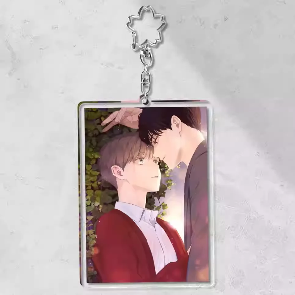 [Not Official Authentic] Korean Manhwa Korean BL Manhwa 4 Week Lovers 10cm Keychain