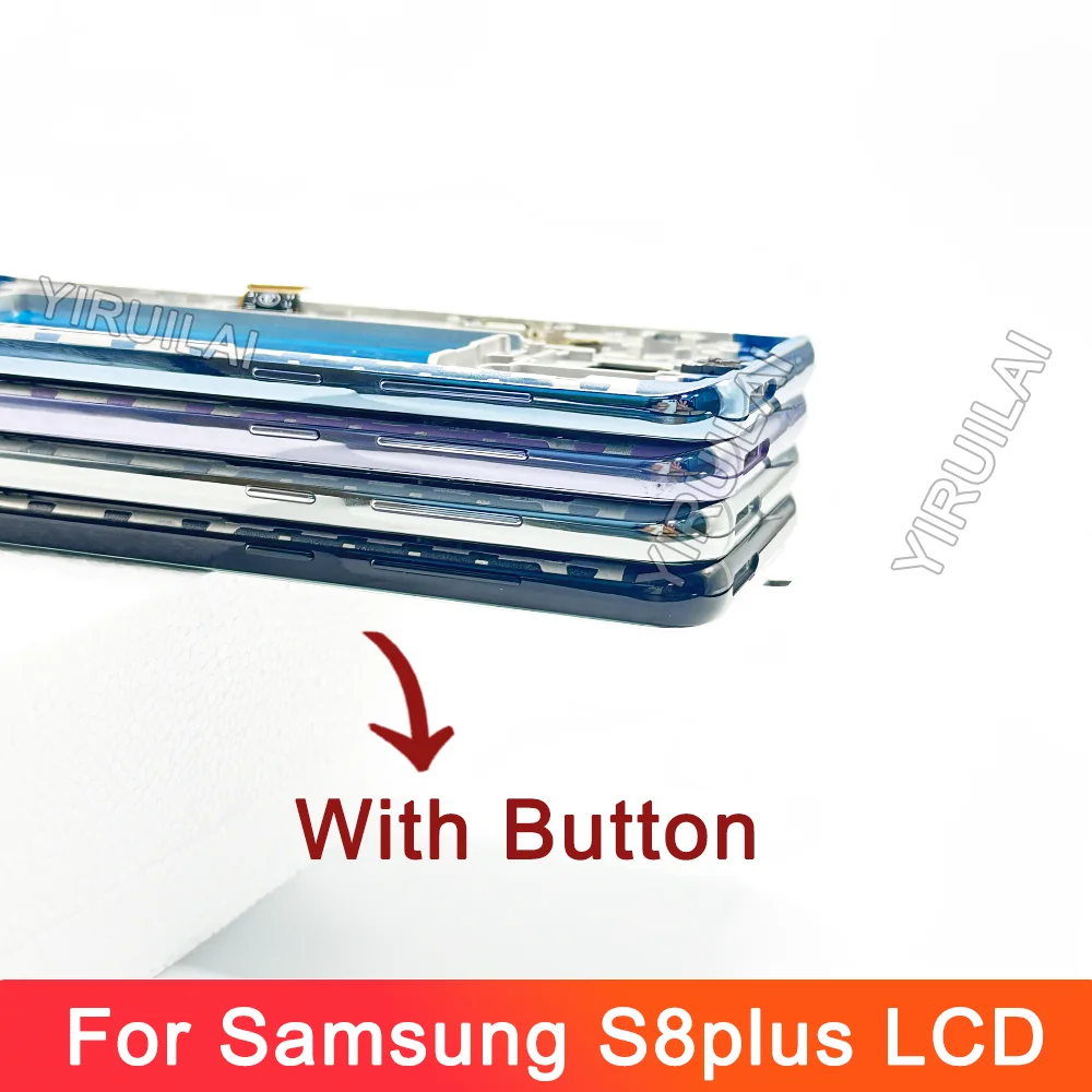 TFT Für Samsung Galaxy S8 Plus LCD Display Digital Touch Screen Mit Rahmen Ersatz Für Samsung S8 + G955 G955F/DS Bildschirm