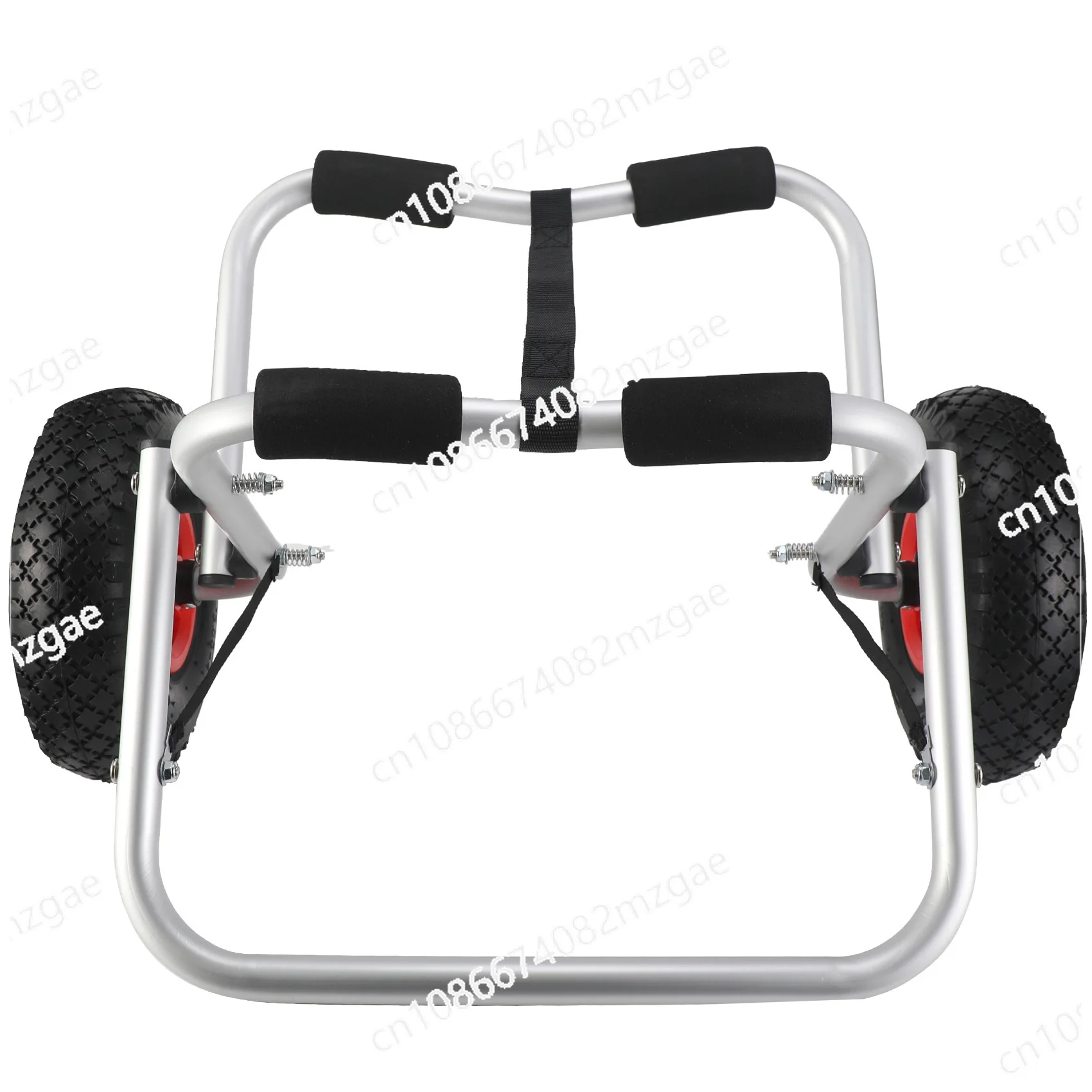 

Алюминиевый четырехтрубный портативный складной прицеп, 10-дюймовая тележка для каяка и каноэ с полым колесом