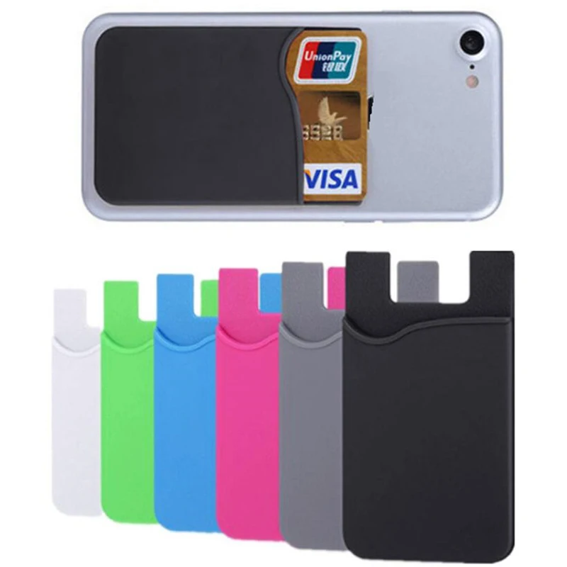 Silicone Mobile Phone Back Pocket Women Men Card Holder Case Soft Elastic Non-slip Cell Phone Stick Adhesive Card Holder Wallet - AliExpress 1524 Silicone Mobile Phone Back Pocket Women Men Card Holder Case Soft Elastic Non-slip Cell Phone Stick Adhesive Card Holder Wallet - AliExpress 1524
