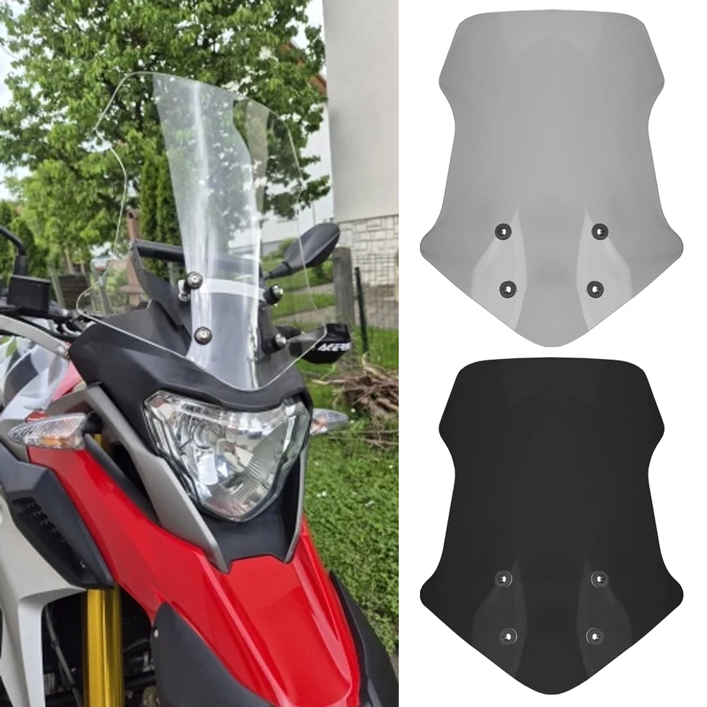 Für BMW G310GS 2017-2025 G 310GS Double Bubble Screen Windabweiser Abdeckung Motorrad Windschutzscheibe Visier Zubehör