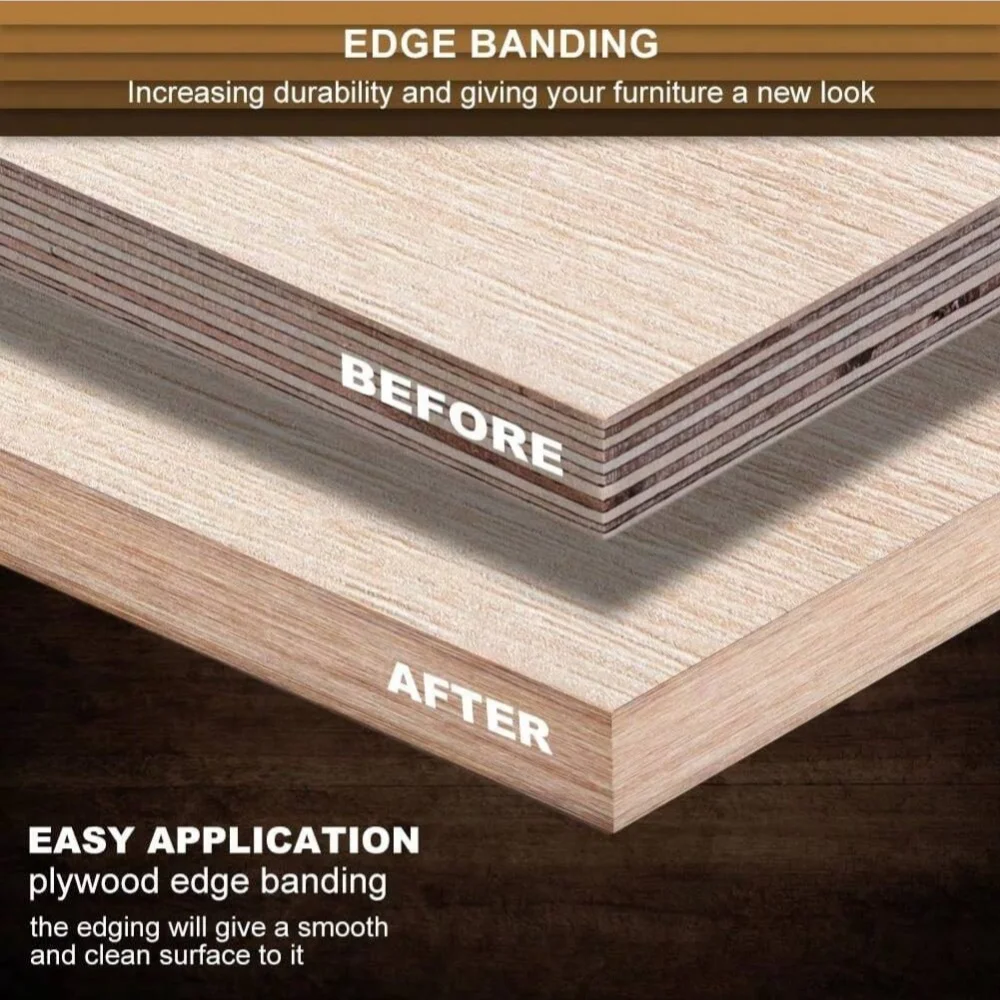 1 قطعة 2 سنتيمتر x 10 متر جودة عالية انحناء حافة النطاقات دائم القشرة حافة متفوقا أثاث مقاوم للماء متفوقا الشريط أثاث المكاتب