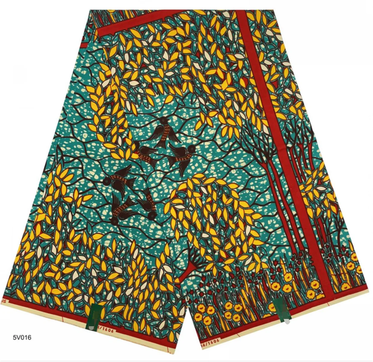 

2024 Fabric Holland Real wax 100% cotton high quality African wax Ankara women's clothing sewn dress party dress 6yards