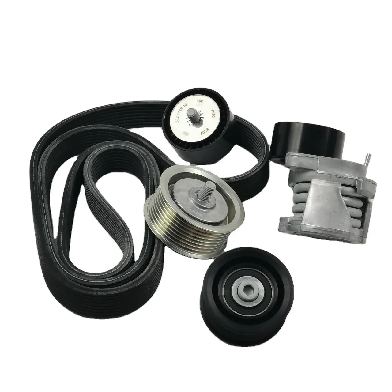 11287627052 Auto Parts Belt Tensioner For  N54 F01 F02 F03 F04 E71 For INA 5Pcs Drive Belt Tensioner KIT