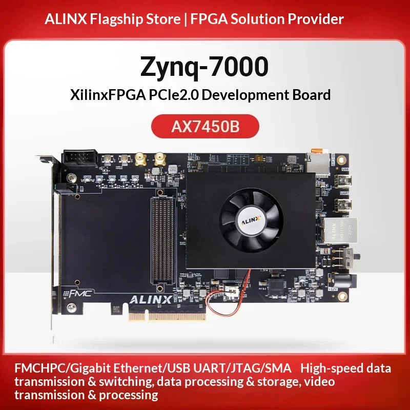 ALINX Xilinx Zynq-7000 FPGA Development Board XC7Z100 ARM 7100 FMC PCIe eMMC