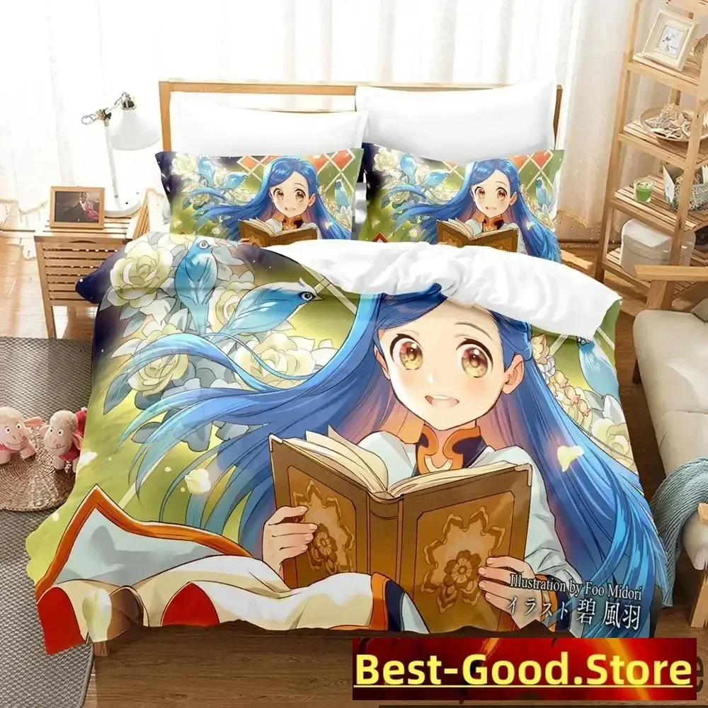 

3D Print Ascendance of a Bookworm Anime Bedding Set Boys Girls Twin Queen King Size Duvet Cover Pillowcase Bed boys Adult