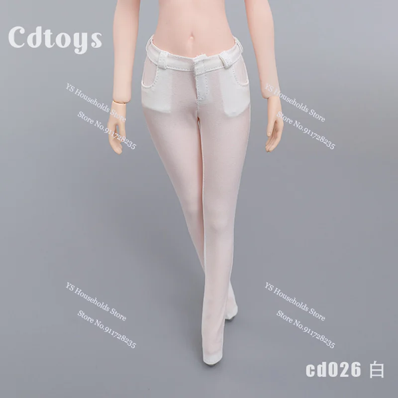 Cdtoys Cd026 1/6 Female Soldier Tight Pencil Pants Clothes Bottoming Trousers Accessory For 12" Action Figure Body DIY Decor