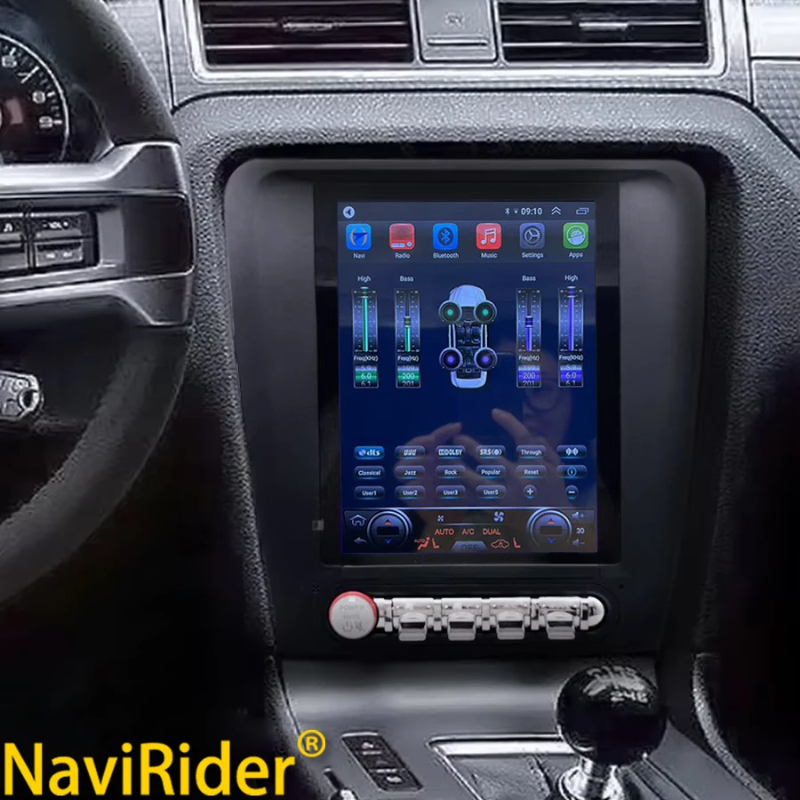 

9.7" Android Auto For Ford Mustang 2010-2014 Car Radio Multimedia Video Player Navigation Stereo 4G WiFi Carplay GPS Bluetooth