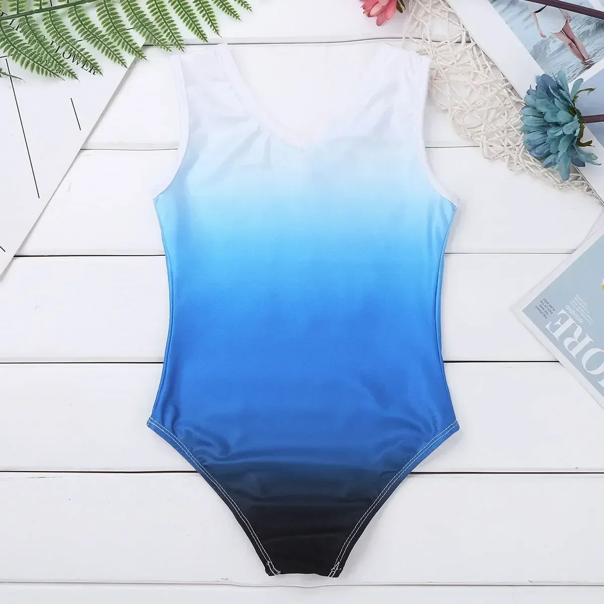 Dziecięcy dziewczęcy profesjonalny trykot baletowy konkurs łyżwiarstwo figurowe kostium błyszczący Rhinestone taniec gimnastyka trykot kombinezon