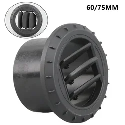60/75mm Auto Riscaldatore Diesel Condotto Tubo Air Vent Uscita Sfiato Girevole Nero Di Scarico Joiner Connettore Per Riscaldatore di Parcheggio Diesel