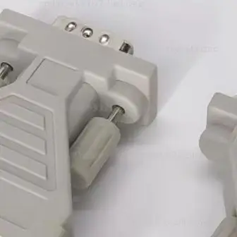 13W3 Female to VGA Male Adapter HD15 Monitor Cable Converter for Workstation Graphics Display