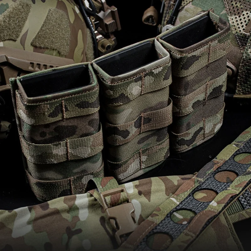 

MOLLE accessory expansion FAST triple 7.62 tactical magazine function package