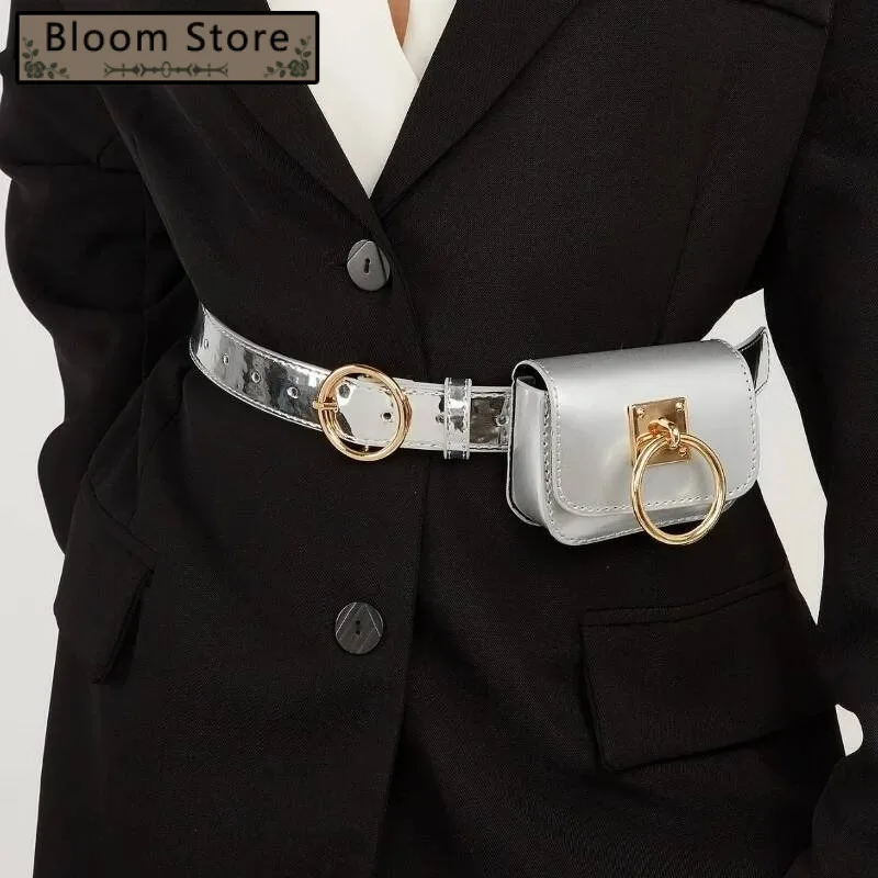 

Korean Simple All Match Women's Handbags Fashion Streetwear Casual Belt Bags Sweet Y2k Aesthetic Chic Waist Packs Design