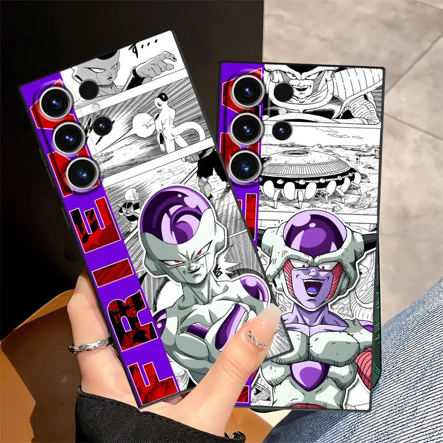Case for Samsung Galaxy S24 S25+ S24+ S21+ S25 Ultra S22 Plus S20 FE S23 FE S21 Soft Funda Back Phone Cover Dragon Ball Comic