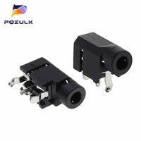 10PCS 3.5mm Female Audio Connector 3 Pin Dip Headphone Jack Socket PJ-314A Audio Interface Audio Jack