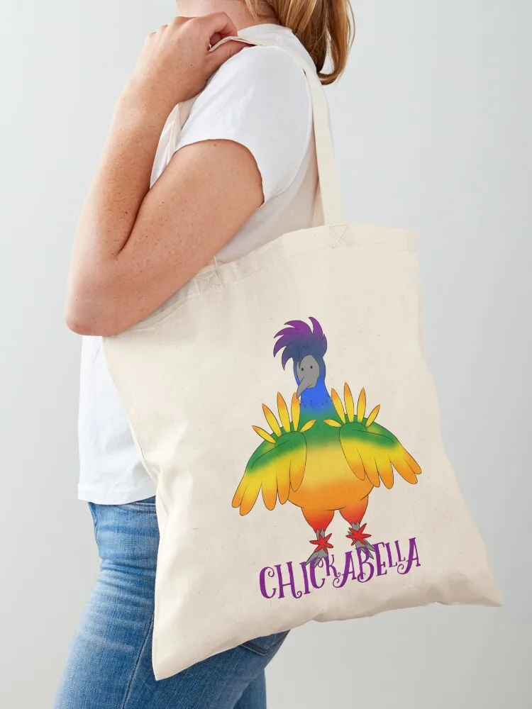 

Counts to 10 Chickabella with name Tote Bag hand bags women bag Canvas bag personalized tote