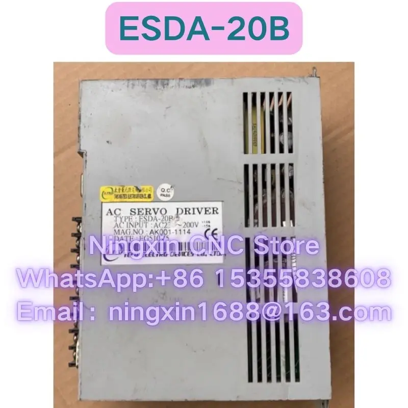 

Б/у сервопривод ESDA-20B. Функциональный тест пройден. Быстрая доставка.