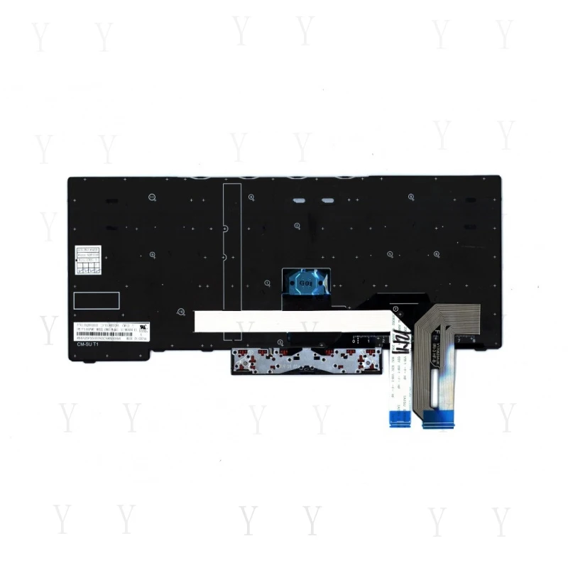 

Y+ 01YP243 for ThinkPad L380 L390 L490 Yoga Keyboard LAS Latin Non-Backlit 01YP403