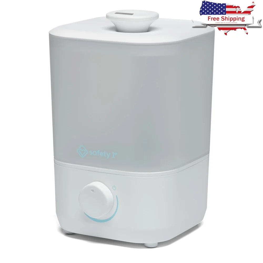 

Увлажнитель с прохладным туманом, легко заполняемый, дизайн с верхним заполнением, фильтр, бесплатный бак, ультразвуковая, тихая работа, регулируемый контроль тумана, автоматическое отключение