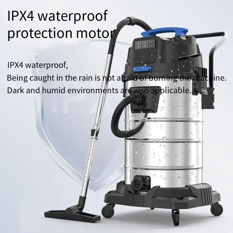 Vacuum Cleaner Household Small High-power Bucket Hand-held Large Suction Dry-wet Blowing Ultra-quiet Commercial Vacuum Cleaner