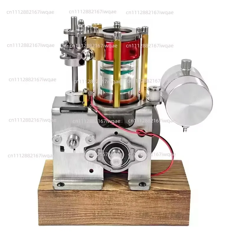 Mechanical Enthusiast Engine Model – Four-Stroke Mini Internal Combustion Device for Physics Teaching & Creative Gifting
