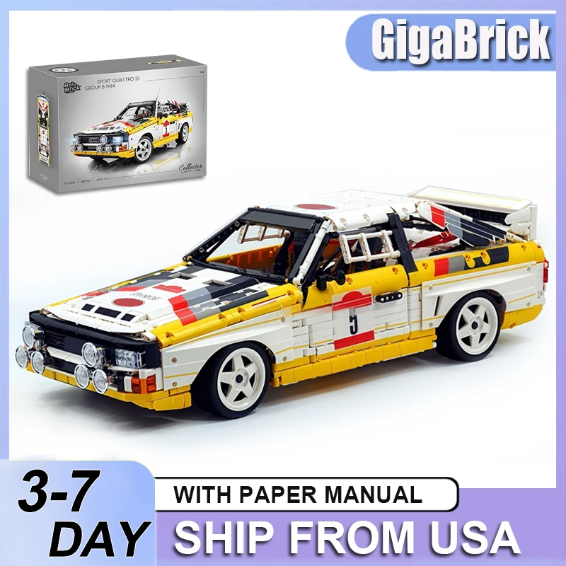 

Доставка от 3 до 7 дней. YC23043 MOC Уникальный технический спортивный автомобиль, конструктор, модель из строительных блоков, игрушки для детей, подарки на Рождество и день рождения.