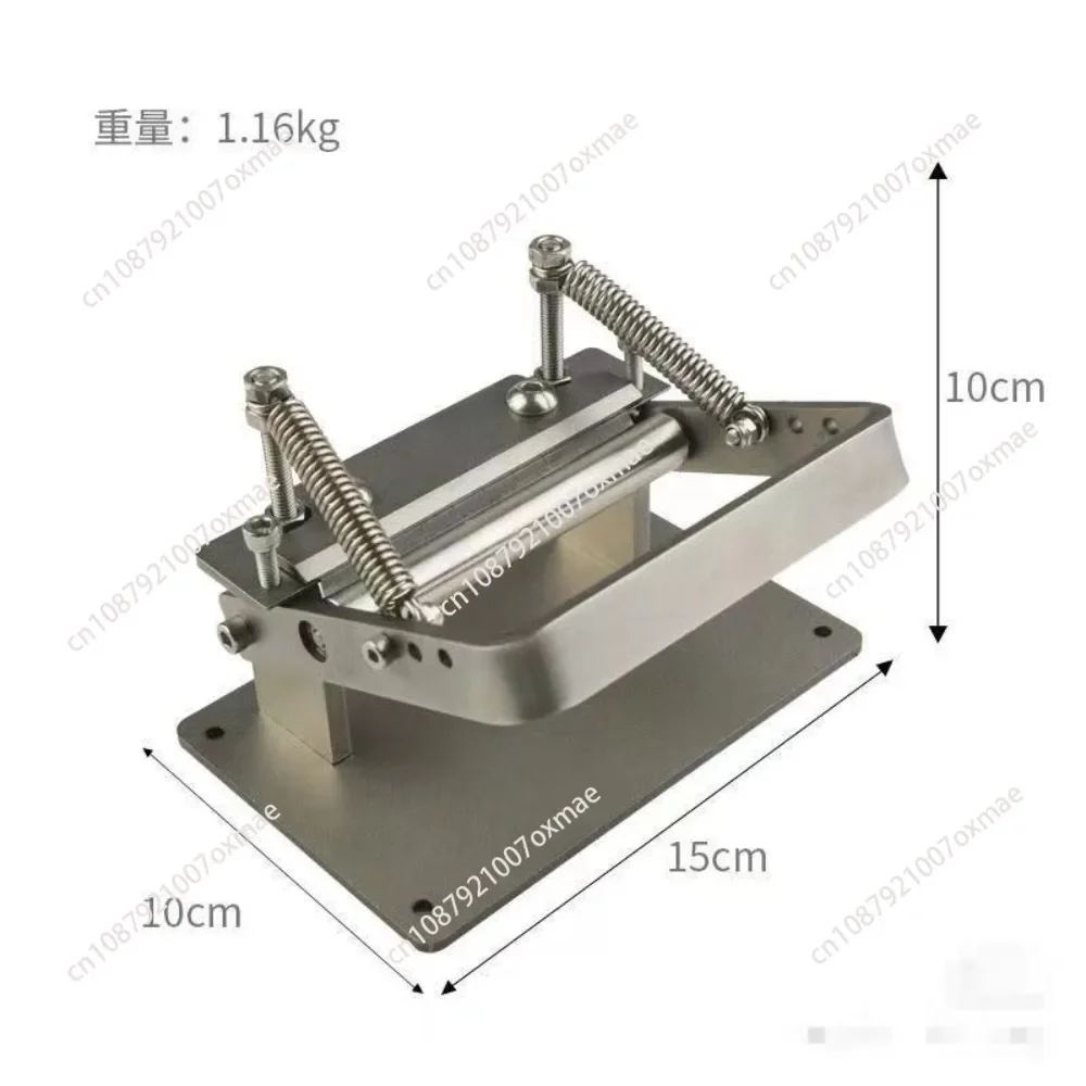 Portable Manual Leather Peeling Machine Stainless Steel Leather Shoveling Peeling Machine Cowhide Sheet Leather Separation Tool