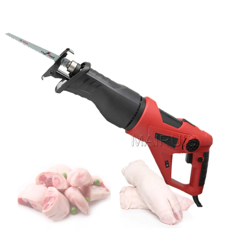 Reciprocating Saw Portable Electric Saw Adjustable Speed Wood Metal Saws  Blades Cutting Machine