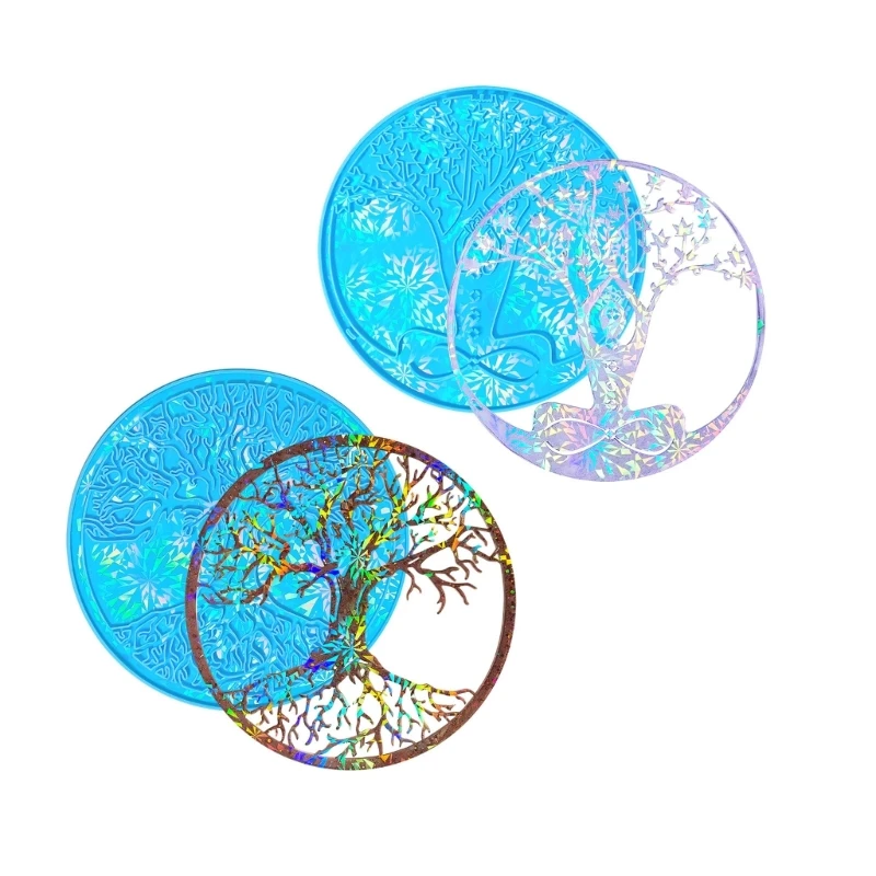 Life Tree Wall Hanging Epoxy Resin Mold Wall Decoration Hanging Silicone Mould