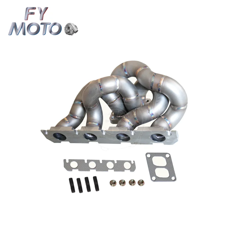 

SS304 Twin-Scroll 3mm Turbo Tubular Manifold T4 For EA888 GEN2 EA113 For Audi A3 A5 TT Golf 5 2.0 TFSI