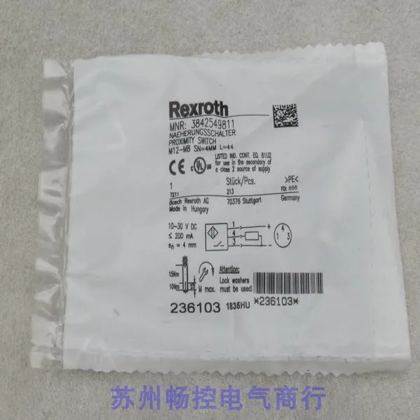 * Wyprzedaż punktowa * Nowy czujnik Rexroth 3842549811   Miejsce 3842549