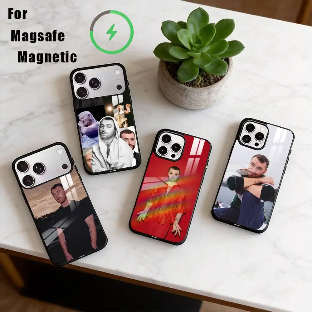 

Sam Smith La La La Phone Case For iPhone17,16,15,14,13,12,11 Plus,Pro Allows magnetic wireless charging