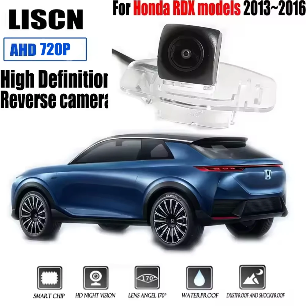

For Honda RDX models 2013~2016 HD Fisheye Rear Camera License Plate Camera Backup Reversing Camera
