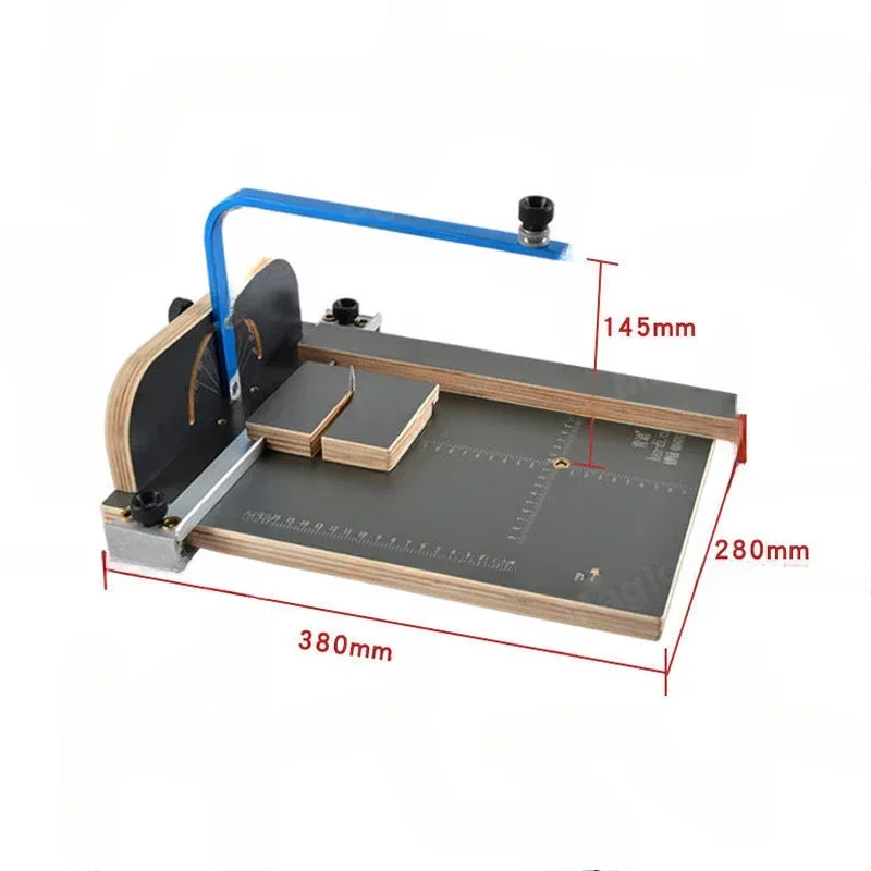 Tagliatrice elettrica per spugna a filo caldo a bassa densità Tavolo in polistirolo leggero per uso domestico 380x580MM.