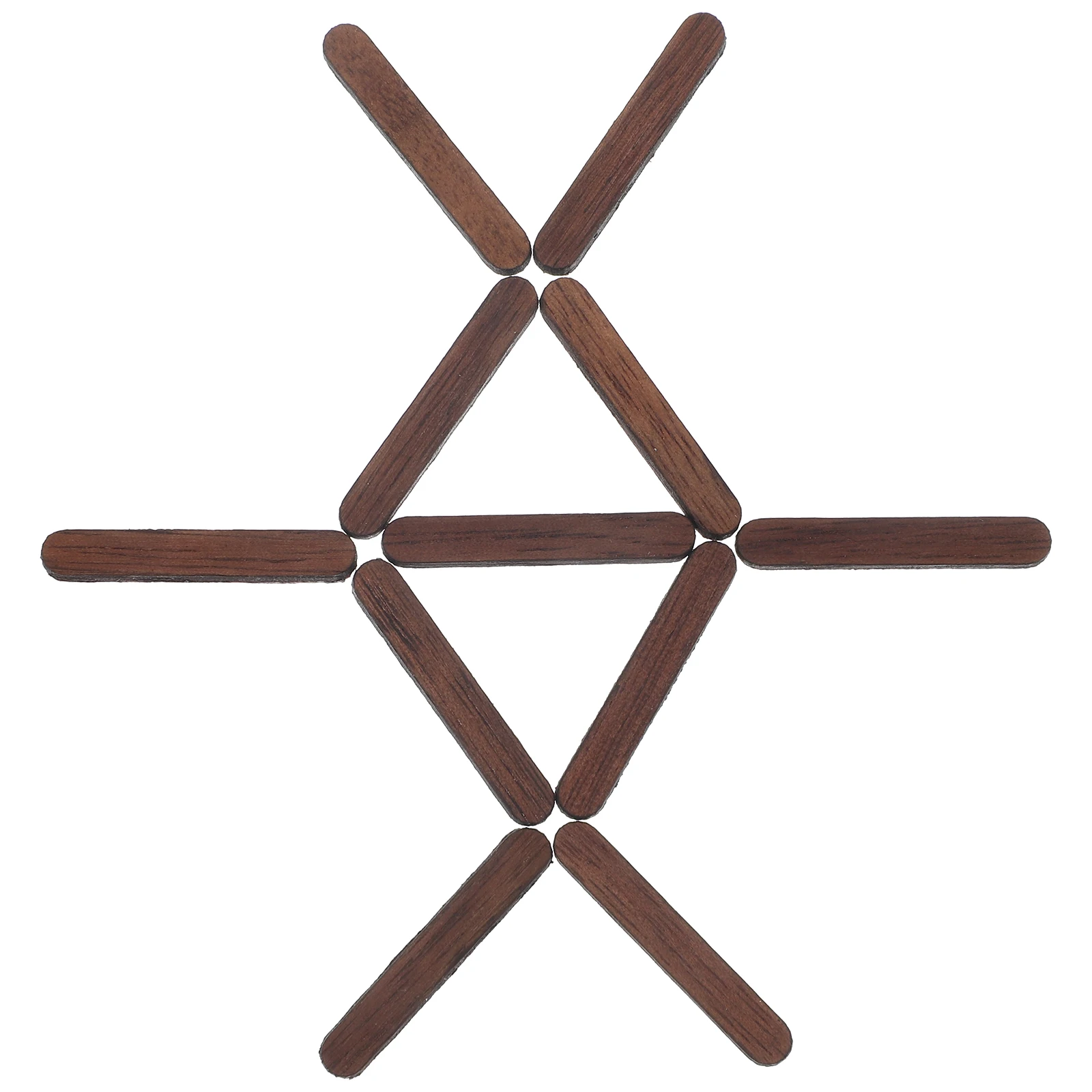 

12 pcs Simple Wall Clock Pointer Hour Marker Room Decor Blank Vertical Bar Shape DIY Clock Numbers
