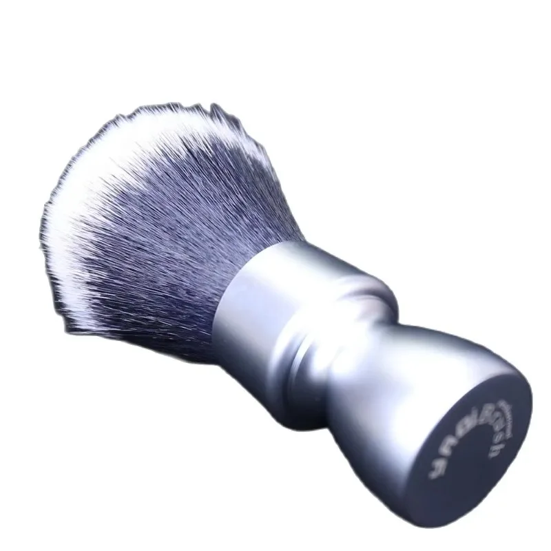 Yaqi جديد مقبض معدني ثقيل فرشاة الحلاقة الشعر الاصطناعية سهرة عقدة للرجال فرشاة الحلاقة الرطبة عالية الجودة فرشاة تنظيف الوجه