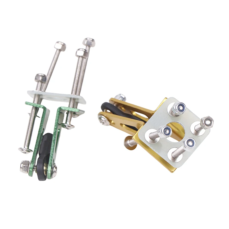 1Pc H32 * W24 * L30mm TOC bilanciere a quattro punti bilanciere in alluminio braccio da roccia a 4 punti Servo corni per parti/accessori di aeroplani RC