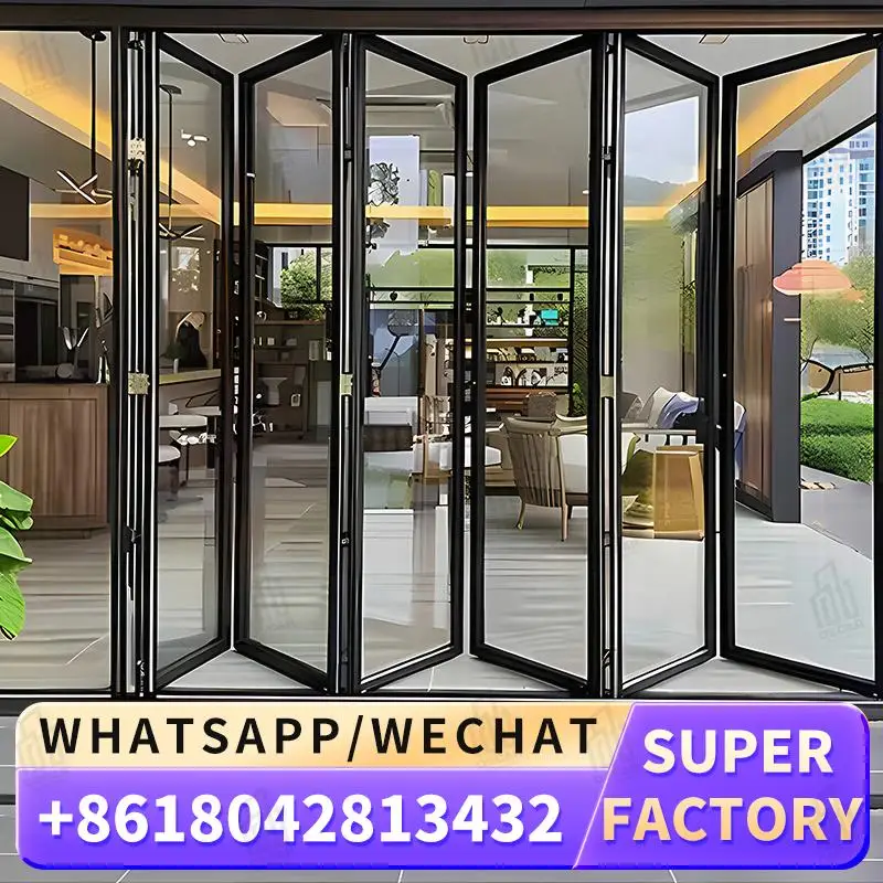 

Customizable Foldable Windows Doors Ideal for US Commercial Spaces Factory Made Windows Foldable door